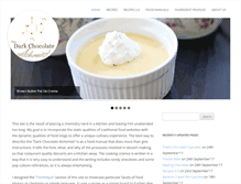 Tablet Screenshot of darkchocolatealchemist.com